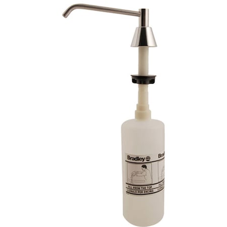 Bradley Smoker Dispenser, Soap , 32 Oz, 6"Spt 6326-680000